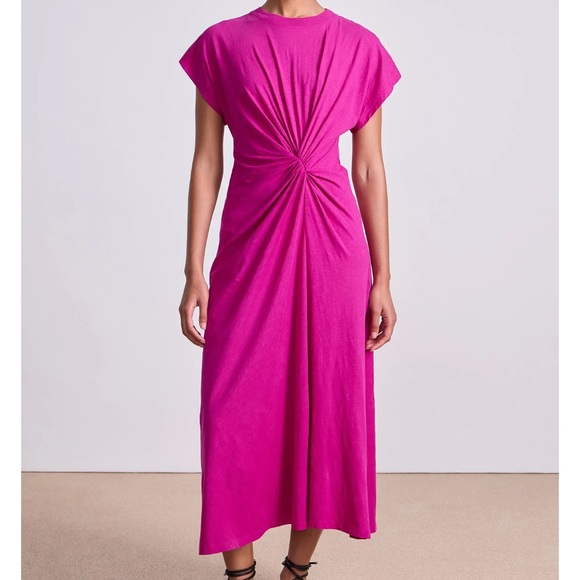 Apiece Apart Dresses & Skirts - NWT $298 Apiece Apart Fuschia Volta Twist Maxi Dress